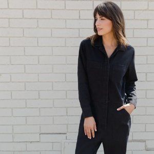 Tradlands Guide Cotten Coverall in Black (L)